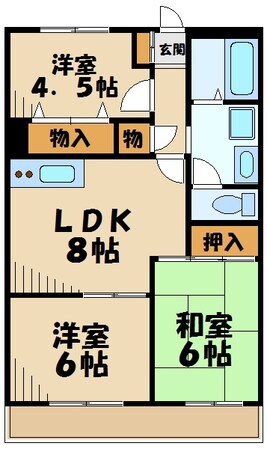 ルミエール藤が丘の物件間取画像